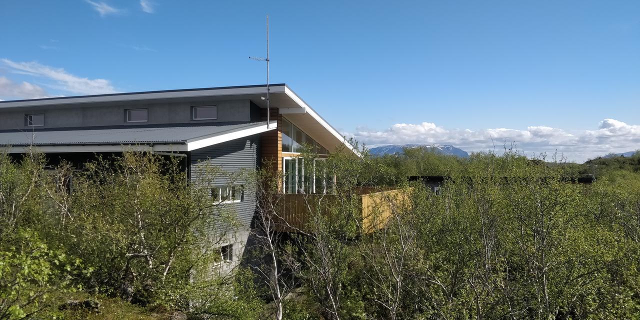 Birkilauf Hotel Миватн Екстериор снимка